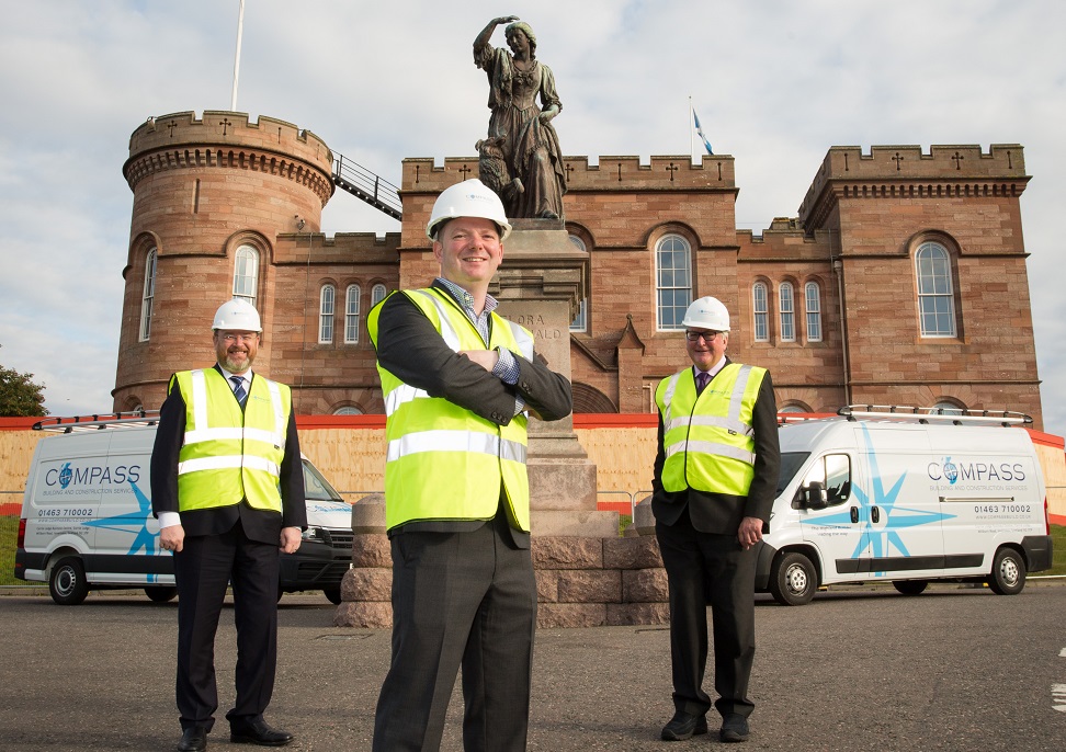 Compass wins Inverness Castle enabling contract Scottish Construction Now